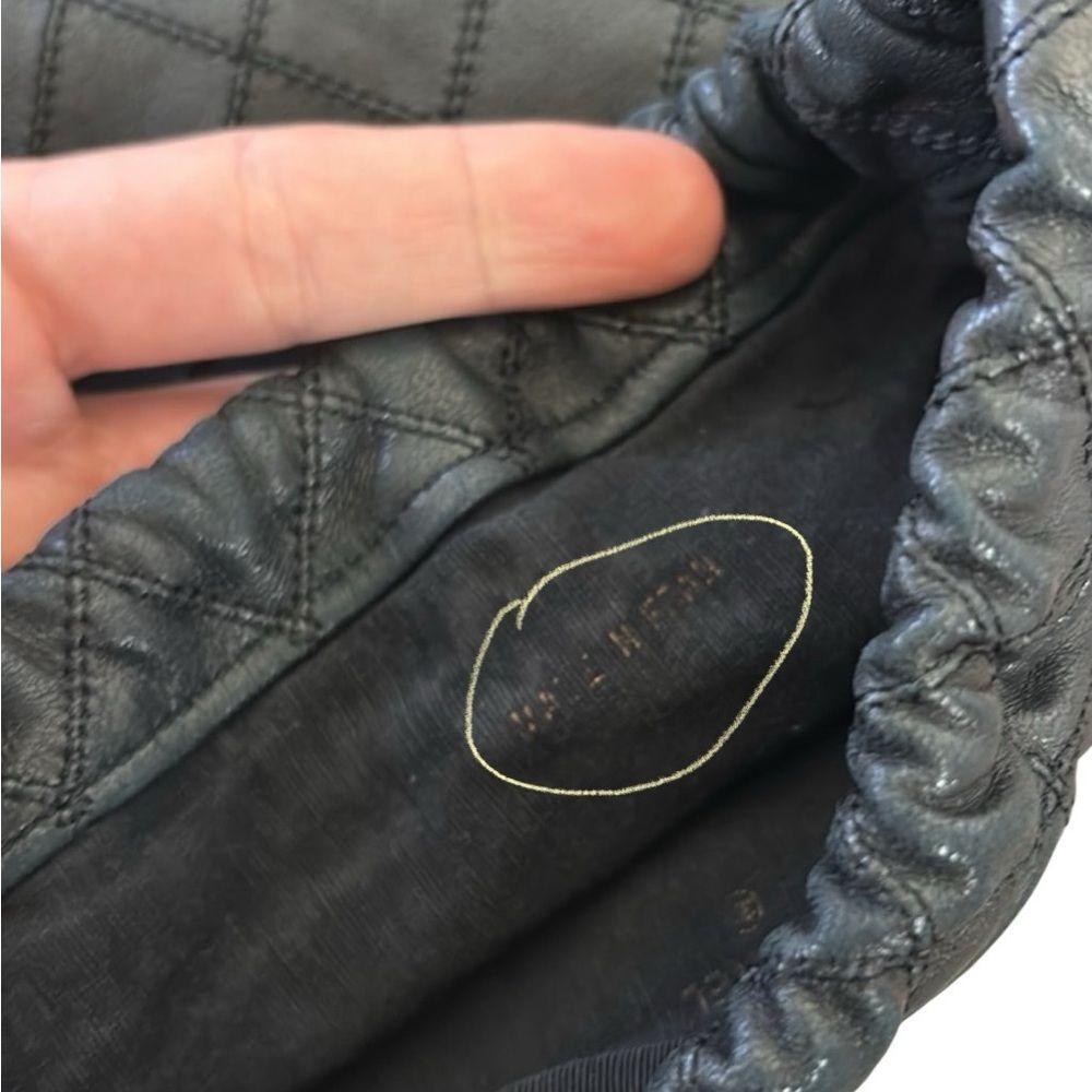 CHANEL Black Drawstring Bag - Picture 5 of 15